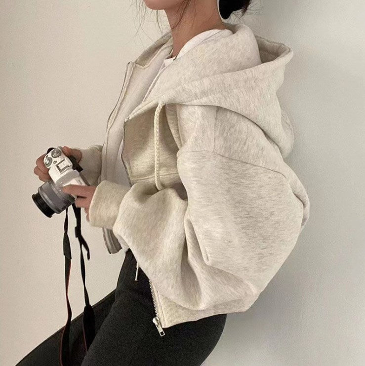 Retro Women's Zip Hoodie