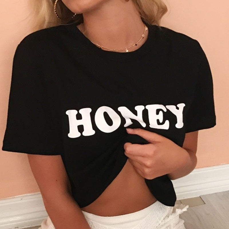 HONEY Letter T-Shirt