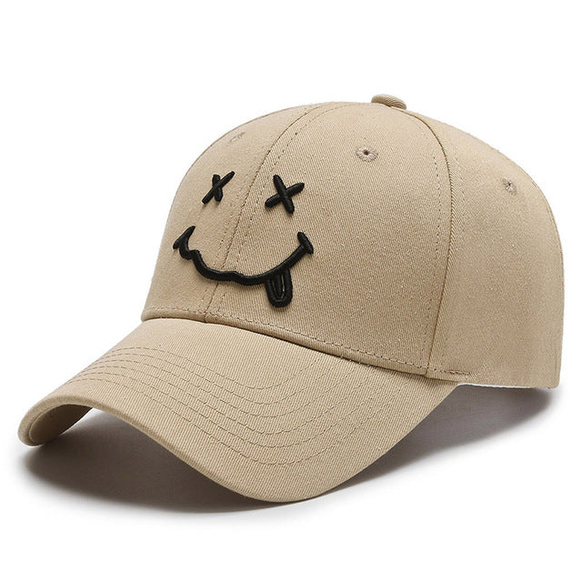 Silly Face Logo Baseball Hat