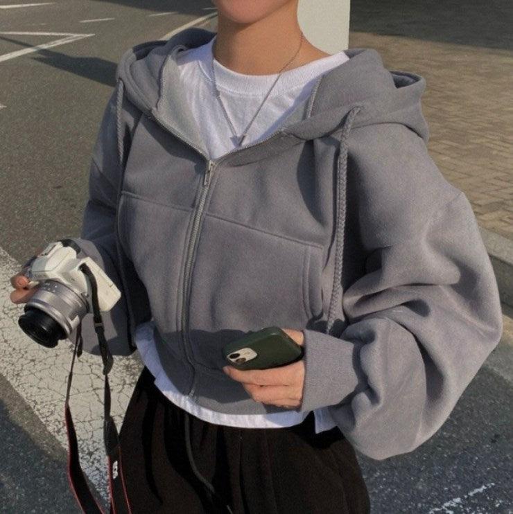 Retro Women's Zip Hoodie