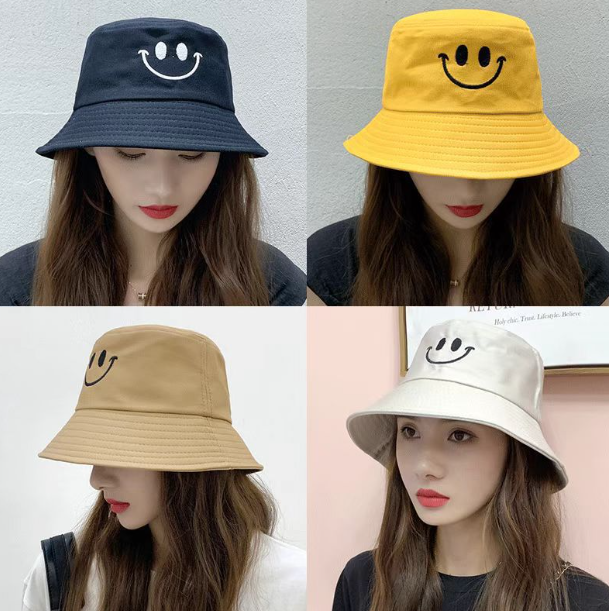 Reversible Embroidery Bucket Hat