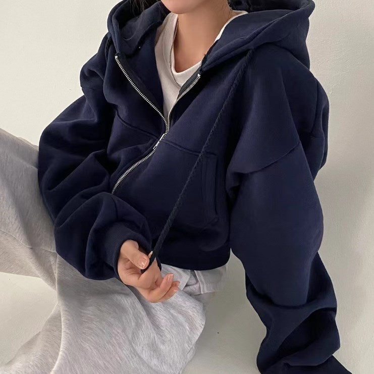 Retro Women's Zip Hoodie