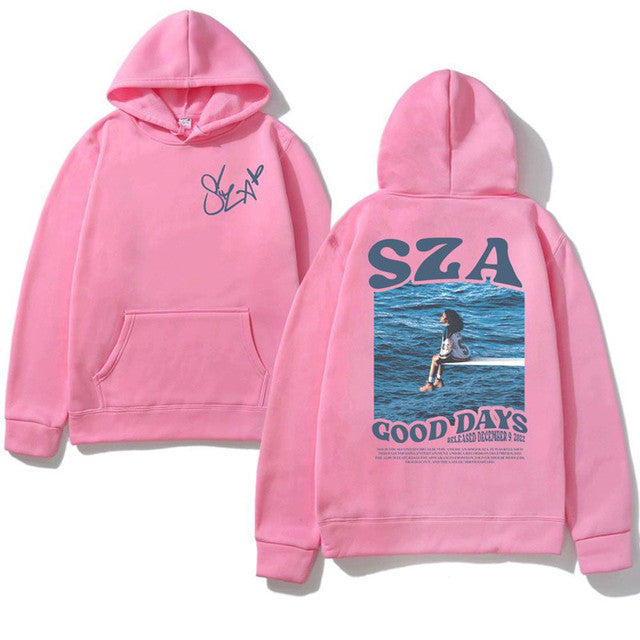 SZA Music Album Print Hoodie