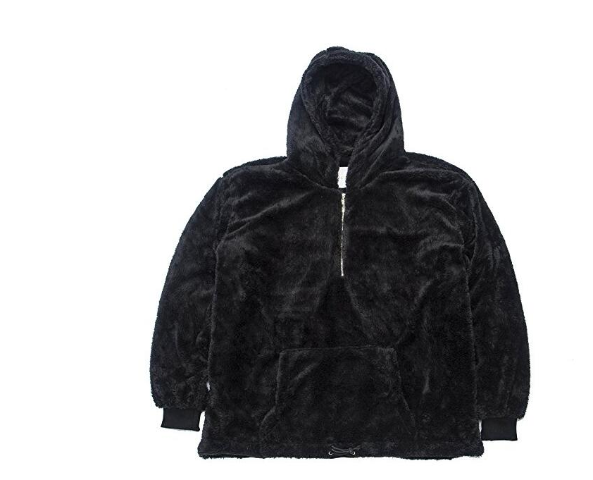 Lambswool Oversized Fleece Hoodie