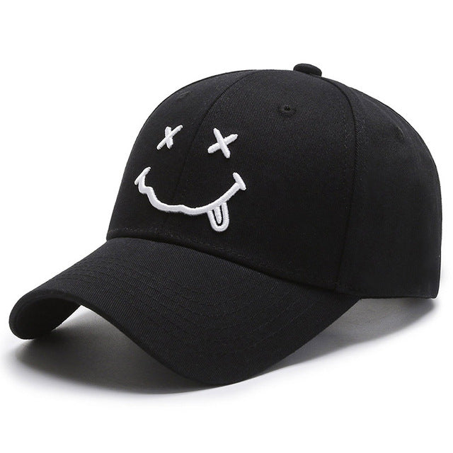 Silly Face Logo Baseball Hat