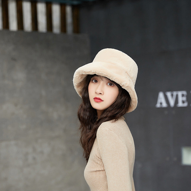Faux Fur Bucket Hat