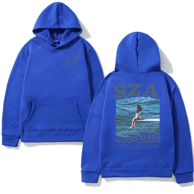 SZA Music Album Print Hoodie