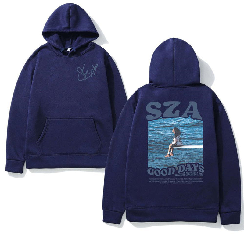 SZA Music Album Print Hoodie