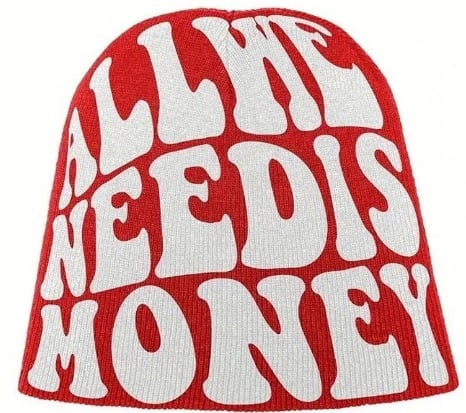 All We Need Is Money Beanie