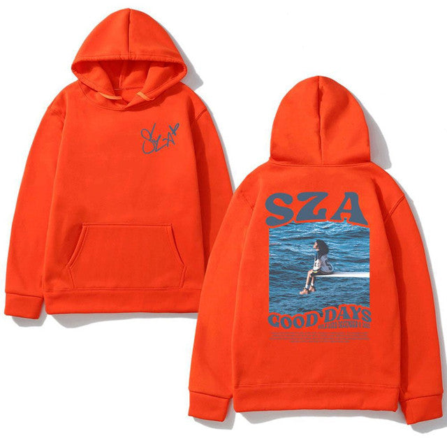SZA Music Album Print Hoodie