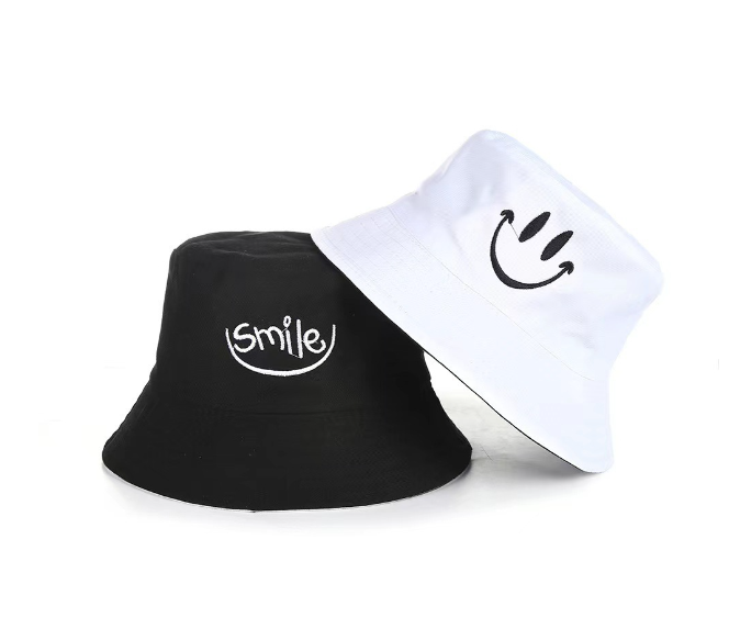 Reversible Embroidery Bucket Hat