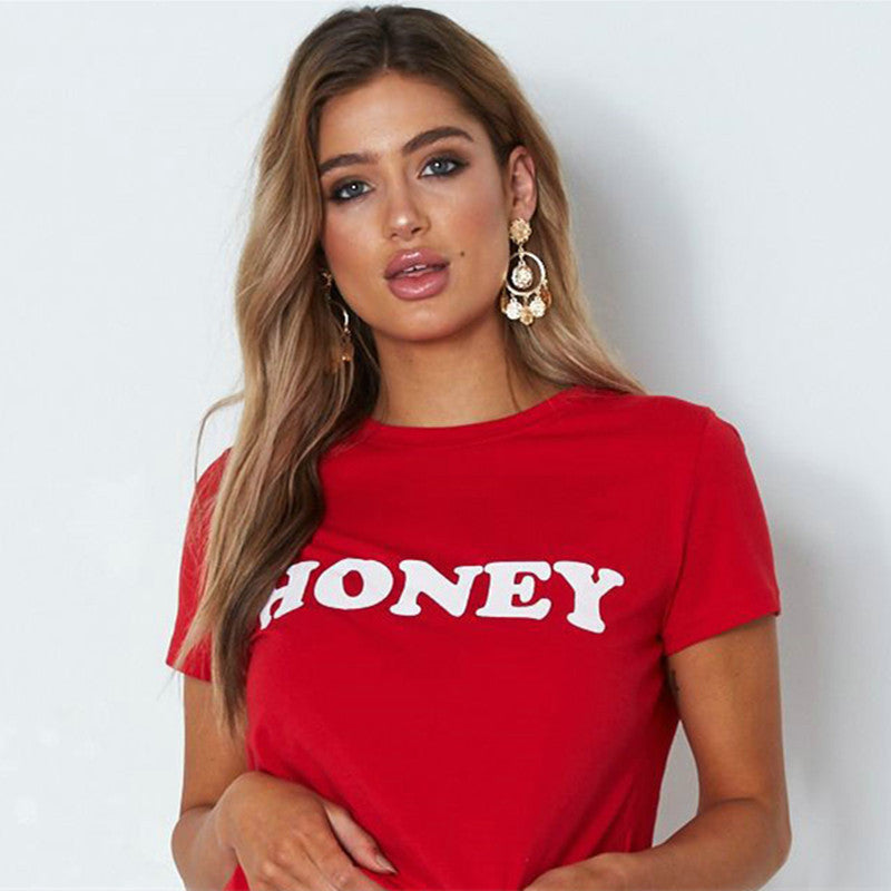 HONEY Letter T-Shirt