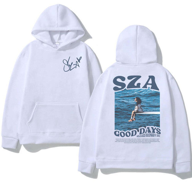 SZA Music Album Print Hoodie