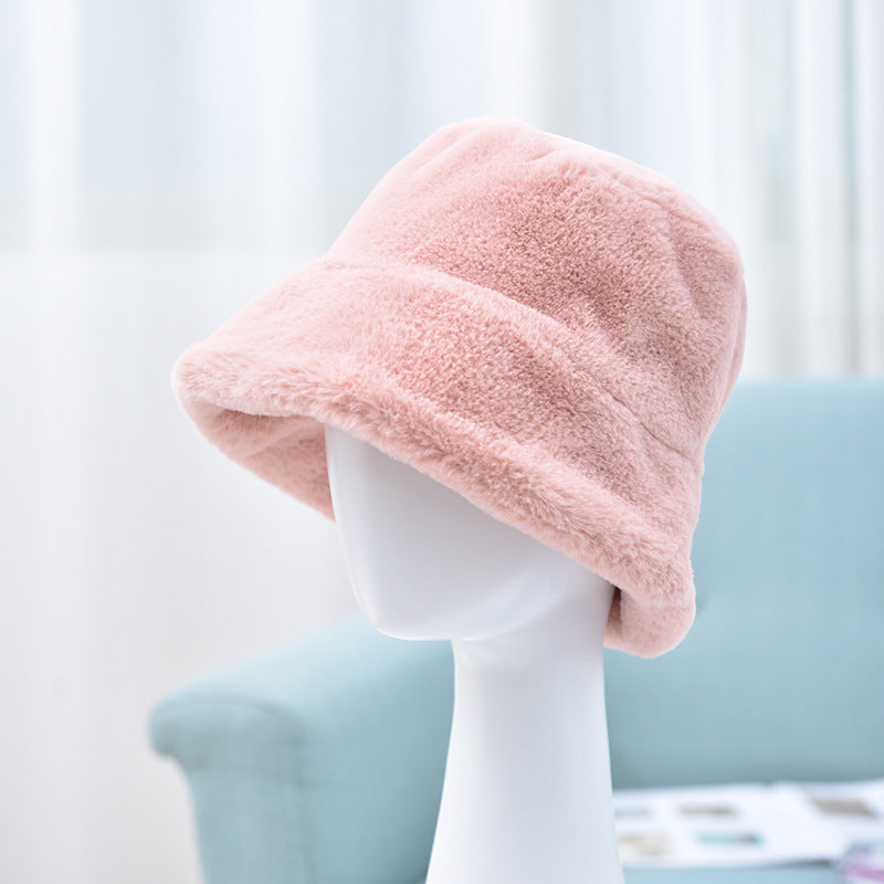 Faux Fur Bucket Hat