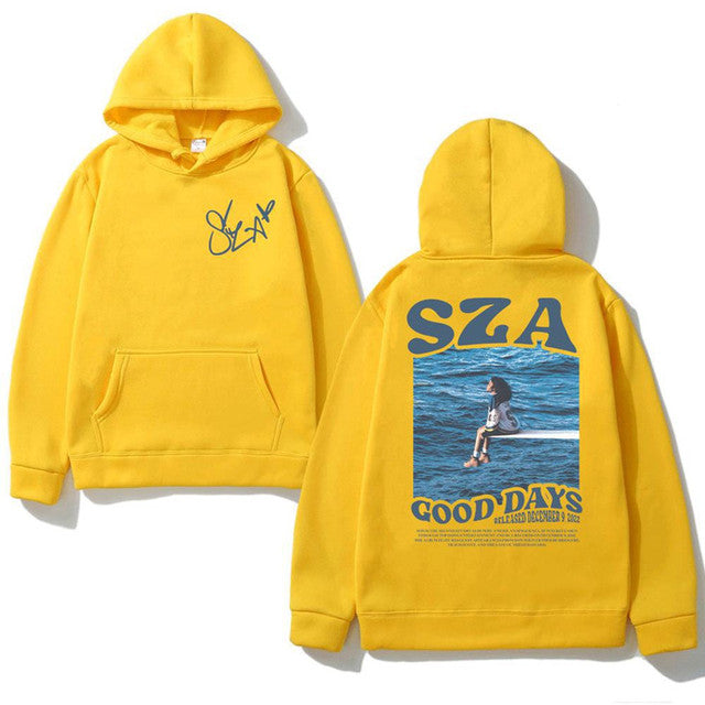 SZA Music Album Print Hoodie