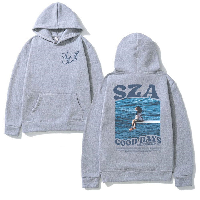 SZA Music Album Print Hoodie