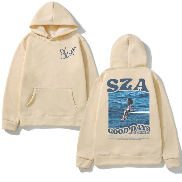 SZA Music Album Print Hoodie
