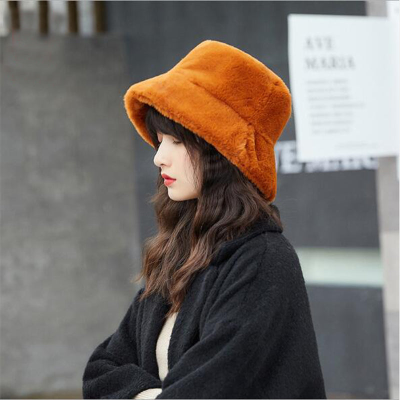 Faux Fur Bucket Hat