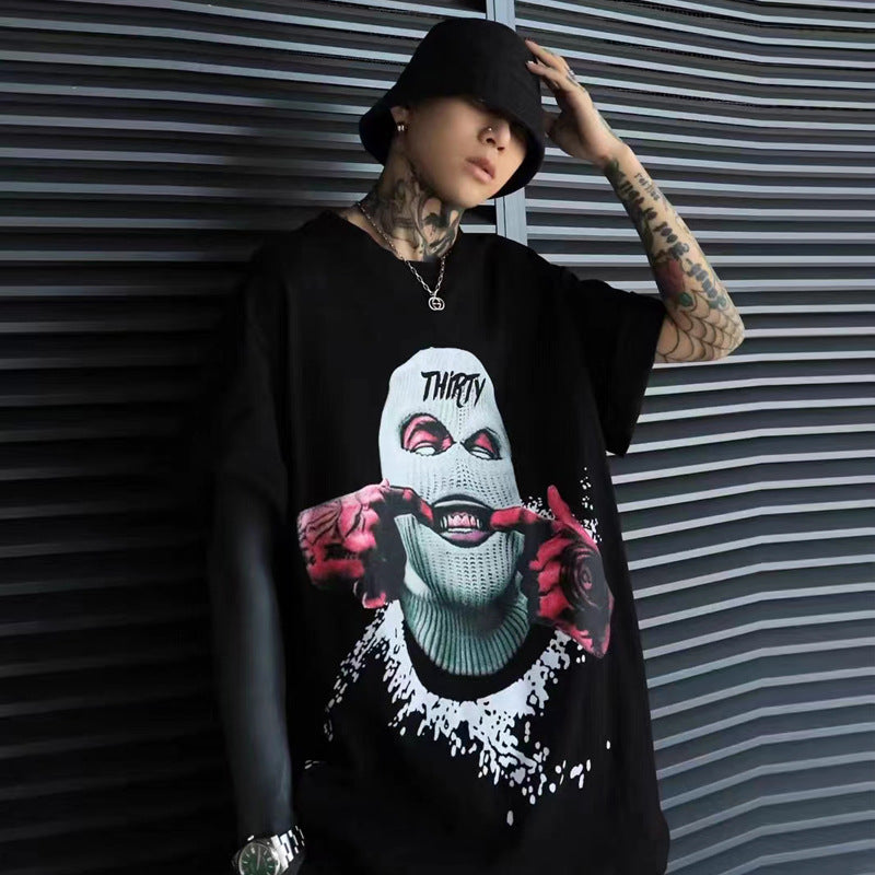 Men's Balaclava Graphic T-Shirt