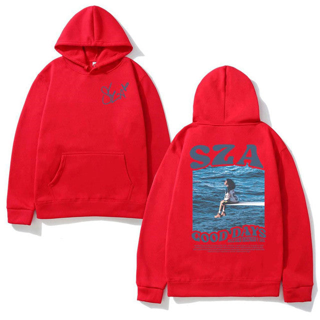 SZA Music Album Print Hoodie