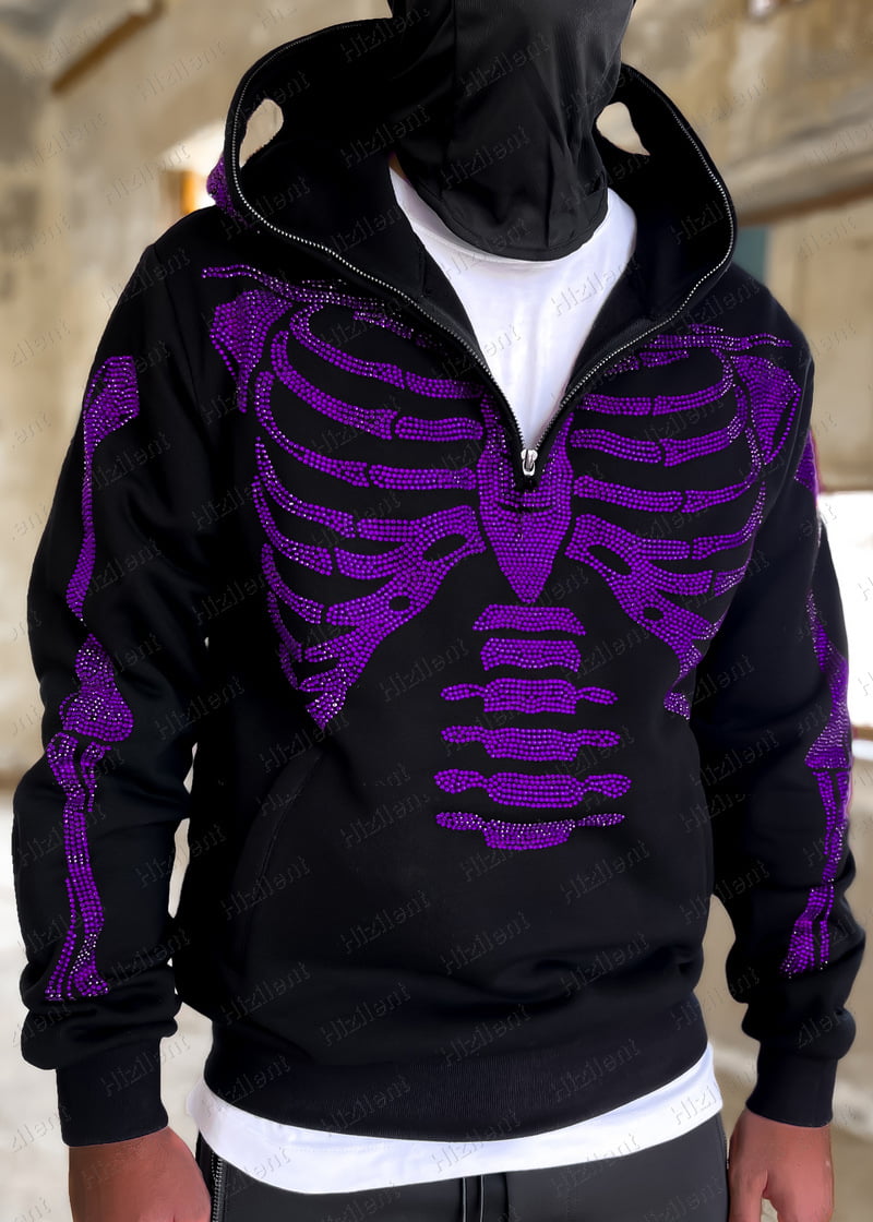 Diamond Skeleton Hoodie