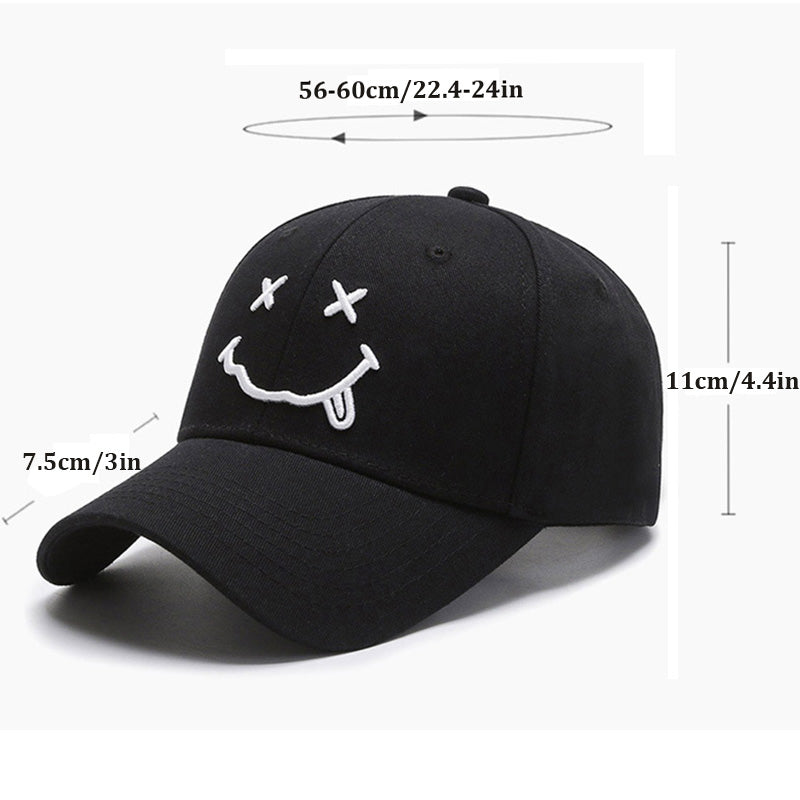 Silly Face Logo Baseball Hat