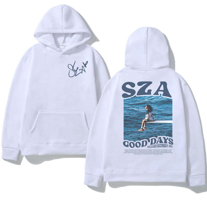 SZA Music Album Print Hoodie