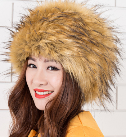Faux Fur Fox Hat