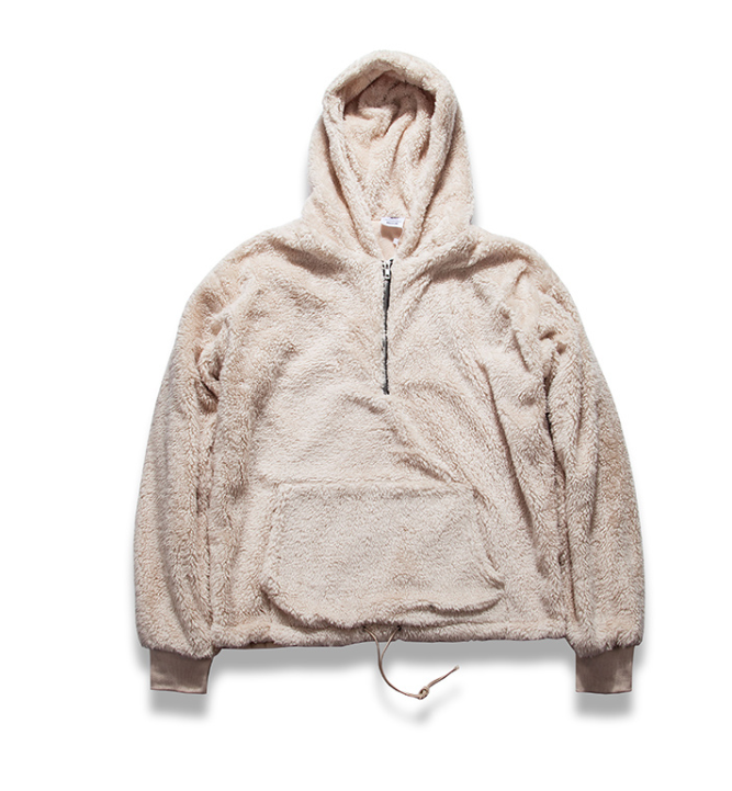 Lambswool Oversized Fleece Hoodie