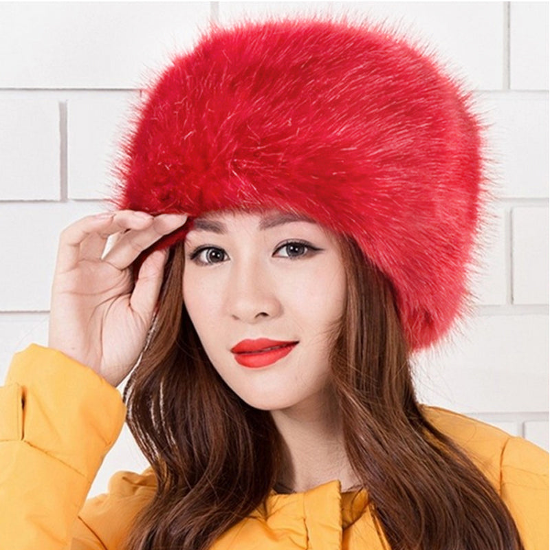 Faux Fur Fox Hat