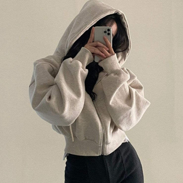 Retro Women's Zip Hoodie