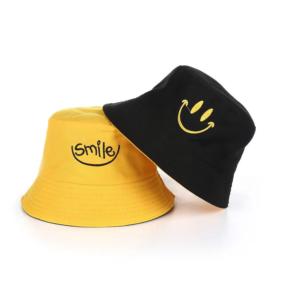 Reversible Embroidery Bucket Hat