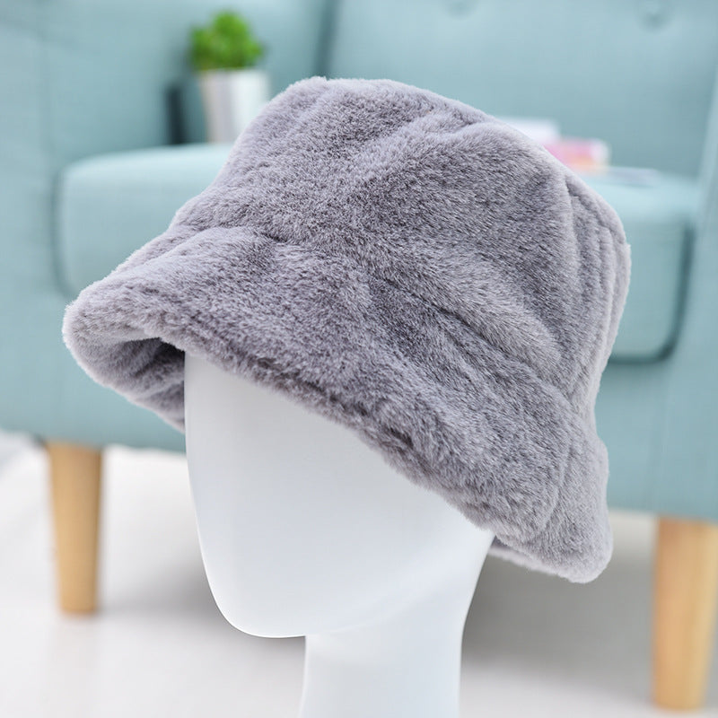 Faux Fur Bucket Hat