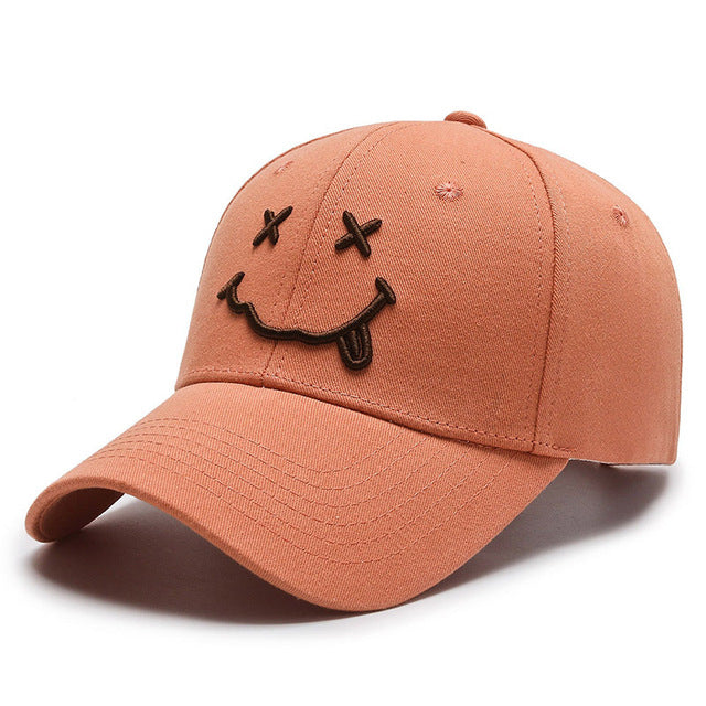Silly Face Logo Baseball Hat